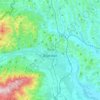 Topografische kaart Maribor, hoogte, reliëf