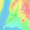 Topografische kaart Al Bad, hoogte, reliëf