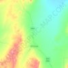 Topografische kaart Orroroo, hoogte, reliëf