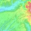 Topografische kaart 04410, hoogte, reliëf