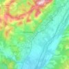 Topografische kaart 04100, hoogte, reliëf