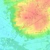 Topografische kaart Groß Eilstorf, hoogte, reliëf