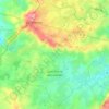 Topografische kaart Saint-Pierre-des-Landes, hoogte, reliëf