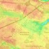 Topografische kaart Montigny-le-Bretonneux, hoogte, reliëf