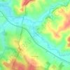 Topografische kaart Hannappes, hoogte, reliëf