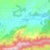 Topografische kaart Navaluenga, hoogte, reliëf