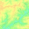 Topografische kaart Nayakhera, hoogte, reliëf