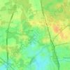 Topografische kaart 45770, hoogte, reliëf