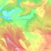 Topografische kaart Torrecuadradilla, hoogte, reliëf