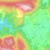 Topografische kaart Payueta, hoogte, reliëf