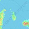 Topografische kaart Romblon, hoogte, reliëf