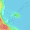 Topografische kaart Mainau, hoogte, reliëf