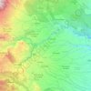 Topografische kaart Tlaltetela, hoogte, reliëf