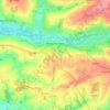 Topografische kaart Rozoy-sur-Serre, hoogte, reliëf
