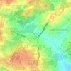 Topografische kaart Kannuru, hoogte, reliëf