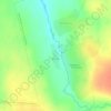 Topografische kaart Мокша, hoogte, reliëf