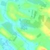 Topografische kaart Kilcreevanty, hoogte, reliëf