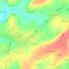 Topografische kaart 50720, hoogte, reliëf