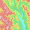 Topografische kaart Licola, hoogte, reliëf