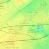 Topografische kaart Agronomía, hoogte, reliëf