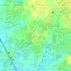 Topografische kaart Iba, hoogte, reliëf