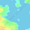 Topografische kaart Freaghillan, hoogte, reliëf