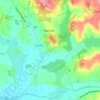 Topografische kaart Rayet, hoogte, reliëf