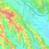 Topografische kaart Lannach, hoogte, reliëf