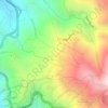 Topografische kaart El Golfo, hoogte, reliëf