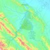 Topografische kaart Rurrenabaque, hoogte, reliëf