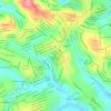 Topografische kaart Parque Xangri-Lá 1ª Seção, hoogte, reliëf