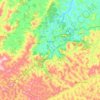 Topografische kaart Argirita, hoogte, reliëf