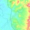 Topografische kaart Veresdale, hoogte, reliëf