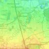 Topografische kaart 85757, hoogte, reliëf