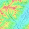 Topografische kaart Spoltore, hoogte, reliëf