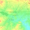 Topografische kaart Jangareddigudem, hoogte, reliëf