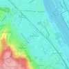 Topografische kaart Pennenfeld, hoogte, reliëf