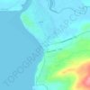 Topografische kaart Lahinch, hoogte, reliëf