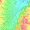 Topografische kaart Trie-sur-Baïse, hoogte, reliëf