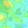Topografische kaart Tullyroe, hoogte, reliëf