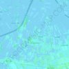 Topografische kaart Langezwaag, hoogte, reliëf