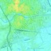 Topografische kaart Buenos Aires, hoogte, reliëf