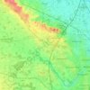 Topografische kaart 48161, hoogte, reliëf
