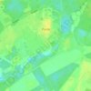 Topografische kaart Paide linn, hoogte, reliëf