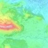 Topografische kaart Murla, hoogte, reliëf