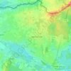 Topografische kaart 59690, hoogte, reliëf