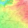 Topografische kaart El Coyol, hoogte, reliëf