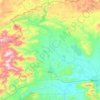 Topografische kaart Afşin, hoogte, reliëf