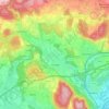 Topografische kaart 78359, hoogte, reliëf