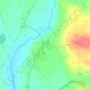 Topografische kaart Rathvilly, hoogte, reliëf